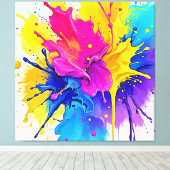 Handtuch Leinwanddruck (Insitu (Holzboden))