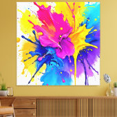 Handtuch Leinwanddruck (Insitu (Wohnzimmer))