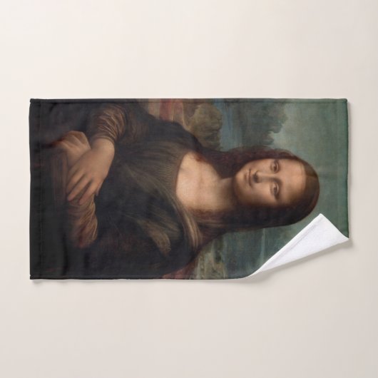 Handtuch: LEONARDO DA VINCI: MONA LISA Handtuch (Handtuch)