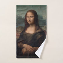 Handtuch: LEONARDO DA VINCI: MONA LISA