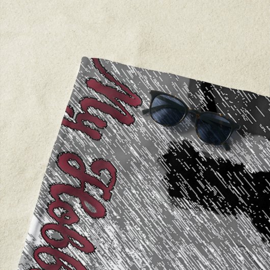 Handtuch: Meine Hobbies kosten mehr als Ihr Auto Strandtuch (Beispiel)