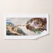 Handtuch: MICHELANGELO: DIE SCHAFFUNG VON ADAM Handtuch (Handtuch)