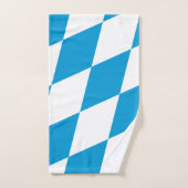 Handtuch mit der Flagge Bayerns, Deutschland (Handtuch)