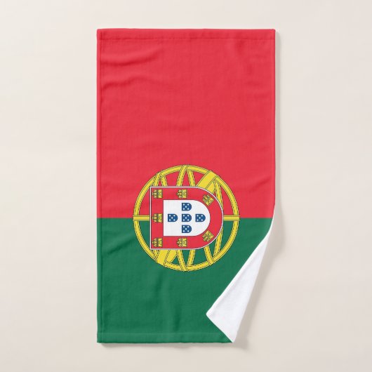 Handtuch mit der Flagge Portugals (Handtuch)