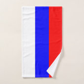 Handtuch mit der Flagge Russlands (Handtuch)
