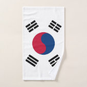 Handtuch mit der Flagge Südkoreas (Handtuch)