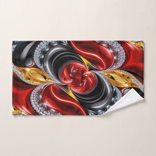 Handtuch mit Deutschland Farben (Handtuch)