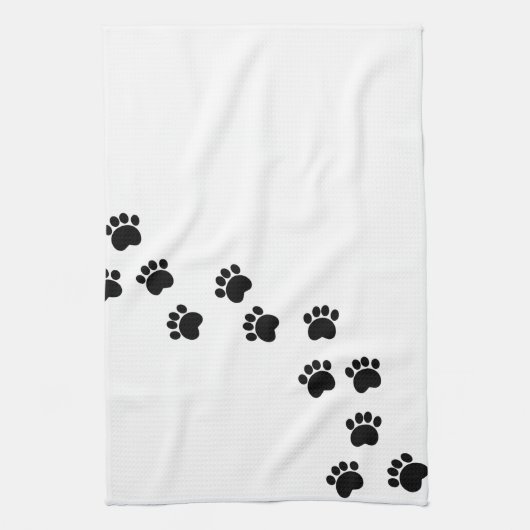 Handtuch mit Druckhund (Vertikal)