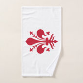 Handtuch mit Fahne von Florenz (Handtuch)