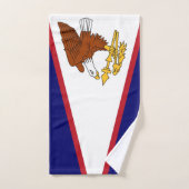 Handtuch mit Flag Amerikanisch-Samoa, USA (Handtuch)