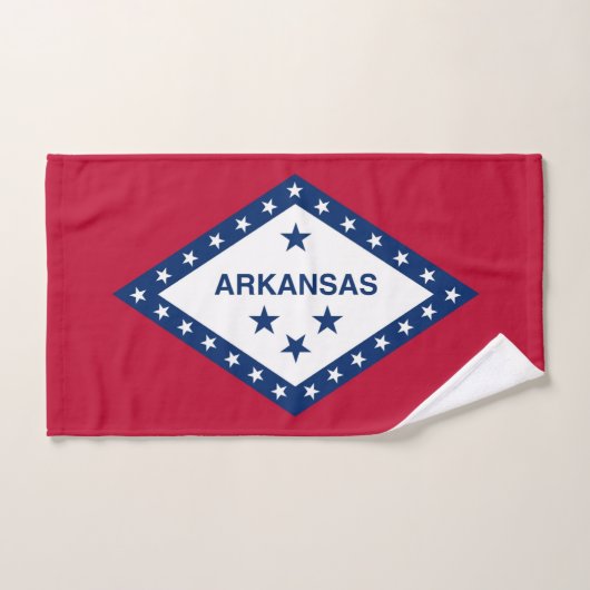 Handtuch mit Flag Arkansas Staat, USA (Handtuch)