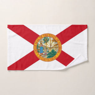 Handtuch mit Flag Florida Staat, USA