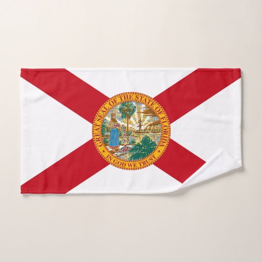 Handtuch mit Flag Florida Staat, USA (Handtuch)