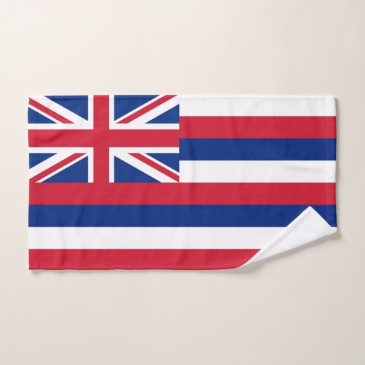 Handtuch mit Flag Hawaii Staat, USA (Handtuch)