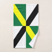 Handtuch mit Flag in Monterey City, USA (Handtuch)