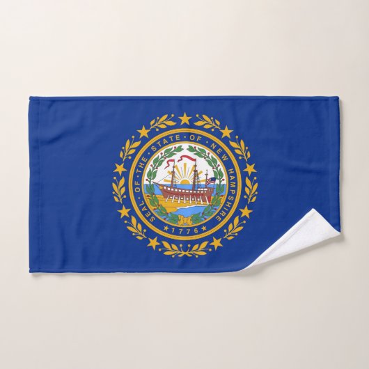 Handtuch mit Flag New Hampshire Staat, USA (Handtuch)