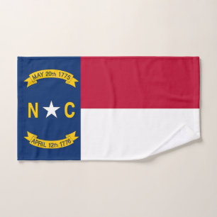Handtuch mit Flag North Carolina Staat, USA