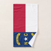 Handtuch mit Flag North Carolina Staat, USA (Handtuch)