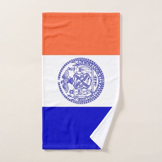 Handtuch mit Flag von New York City, USA (Handtuch)