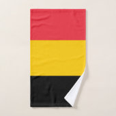 Handtuch mit Flagge Belgiens (Handtuch)