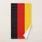 Handtuch mit Flagge Deutschlands (Handtuch)