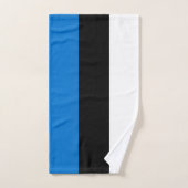 Handtuch mit Flagge Estlands (Handtuch)