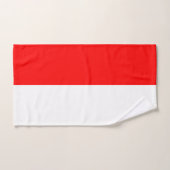 Handtuch mit Flagge Indonesiens (Handtuch)