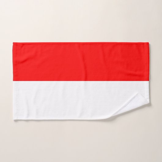 Handtuch mit Flagge Indonesiens (Handtuch)