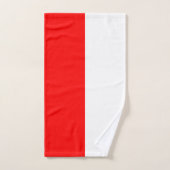 Handtuch mit Flagge Indonesiens (Handtuch)