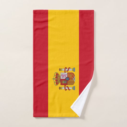Handtuch mit Flagge Spaniens (Handtuch)
