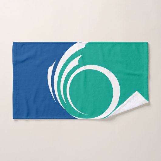 Handtuch mit Flagge von Ottawa, Kanada (Handtuch)