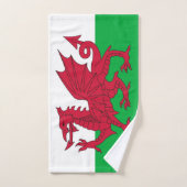 Handtuch mit Flagge von Wales, Vereinigtes Königre (Handtuch)