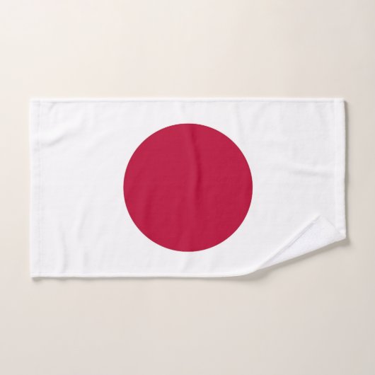 Handtuch mit japanischer Flagge (Handtuch)