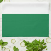 Handtuch mit kurviger Landesflagge (Gefaltet)