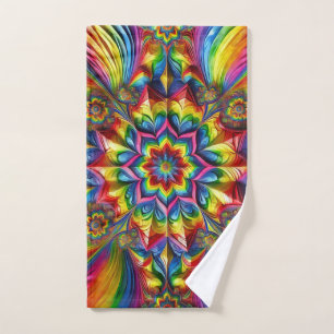 Handtuch mit LGBT-Farben