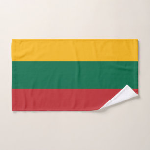 Handtuch mit litauischer Flagge