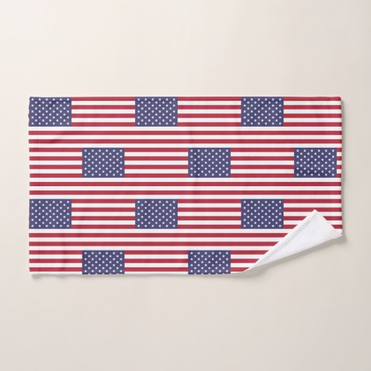 Handtuch mit USA-Flagge (Handtuch)