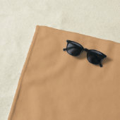 Handtuch mit warmem Sand - Bulk & Personalisiert (Beispiel)