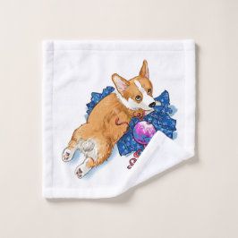 Handtuch Niedlich Welpe Waschlappen