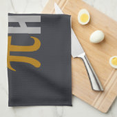 Handtuch "Pie (pi) Hole" (Viertel Falte)