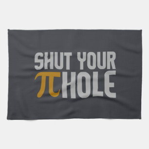 Handtuch "Pie (pi) Hole"