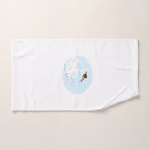 Handtuch: Schwäne Badhandtuch Set (Handtuch)