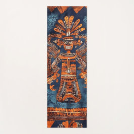 Handtuch Set Azteken Stil Mexico Mittel- Südamerik Yogamatte