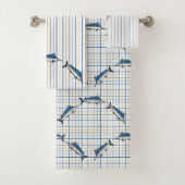 Handtuch Set - Blue Marlin Fischen (Insitu)