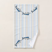 Handtuch Set - Blue Marlin Fischen (Handtuch)
