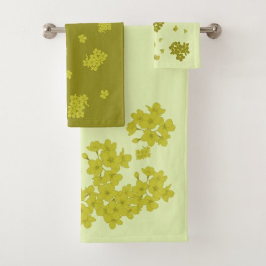Handtuch Set Chartreuse Limone Goldmedaille (Insitu)