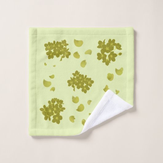 Handtuch Set Chartreuse Limone Goldmedaille (Waschlappen)