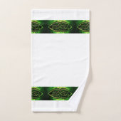 Handtuch Set, keltischer Knoten, bunt, grün Badhandtuch Set (Handtuch)