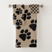 Handtuch-Set - Puppy Pay Print Badhandtuch Set (Insitu)