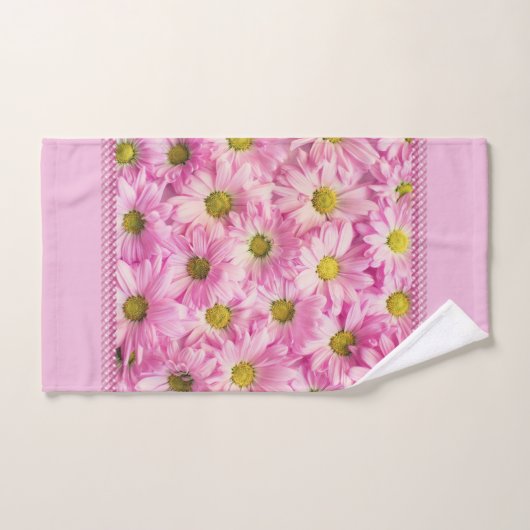 Handtuch Set - Rosa Gerbera Daisies (Handtuch)